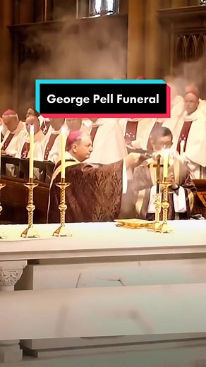 The funeral of Cardinal George Pell 🙏 #catholic #catholicism #catholictiktok #catholictok #foryou #jesus #mary #rosary #prayer #saints #church #based #prolife #masculinity #catholicfaith #christian