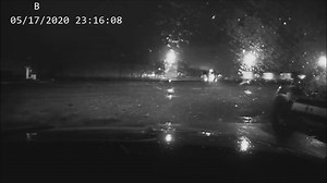 Several nights ago the FCPD received a call of a car parked on railroad tracks, later determined to be abandoned by an intoxicated driver after a hit & run. A call was placed to Canadian National to warn them of a hazard, but a train was already approaching the location. The engineer immediately applied its emergency brakes, and after braking and blasting its horns, this was the outcome... Without great foresight and quick action, this could have ended much worse! | Fox Crossing Police Departmen