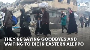 102K views · 2.2K reactions | Syrian rebels have reached a ceasefire agreement and tens of thousands of civilians and fighters trapped in Aleppo could be evacuated. | Mic | Facebook