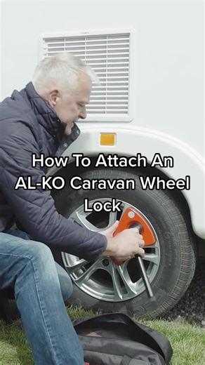 How to Attach AL-KO Caravan Wheel Lock