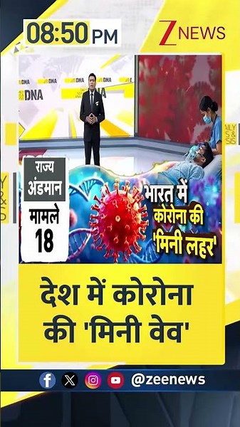 DNA : देश में कोरोना की 'मिनी वेव'
