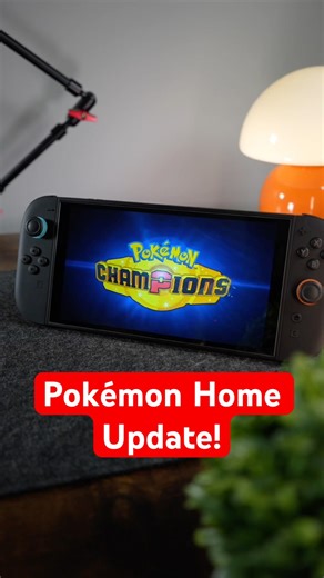 Pokémon HOME Update is HERE! 🏠 FREE Alpha Starters for Legends: Z-A & Champions! #pokemon #nintendo