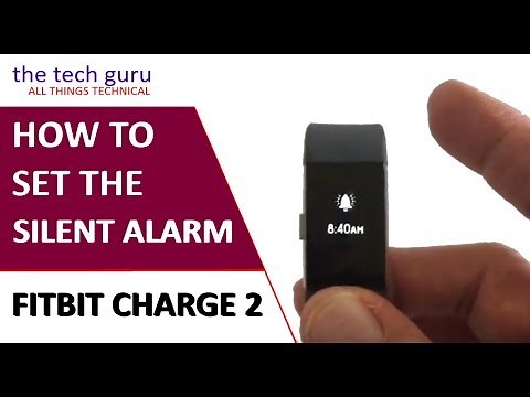 Fitbit Charge 2: How to set the silent alarm