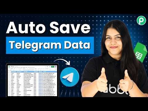 Telegram to Google Sheets Automation (Step-by-Step Guide)