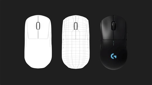 【3DMAX建模】简单鼠标建模案例，基础知识点全覆盖，适合新手入门的教学！