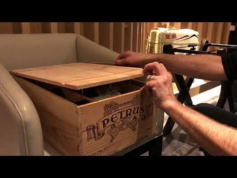 LeDomduVin: Petrus 1998 case opening (by LeDomduVin)