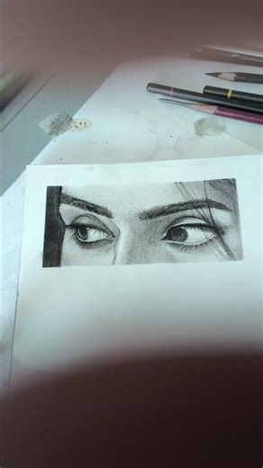 am i late for this?#art #viral #trending #sketch #shortsfeed #charcoal #eyes #trend #trendingshorts