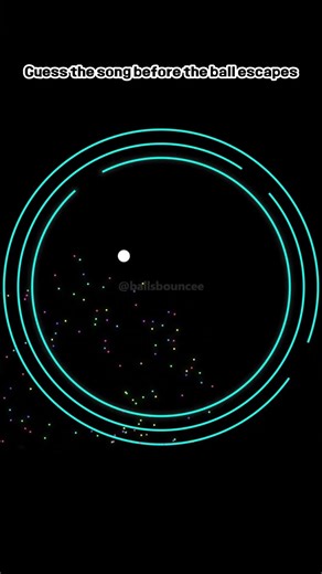 Guess the song before the ball escapes #asmr #adhd #satisfying #ball #bounce #bouncingball #code
