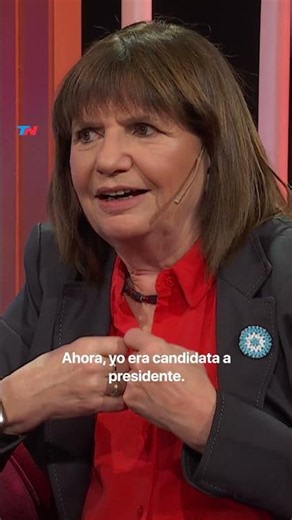 PATRICIA BULLRICH ON MILEI: "I have a different way of expressing myself"