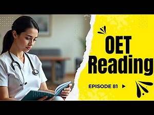 OET Reading Material Dec 16 2024 | Reading Sample Test for Nurses and Doctors | OET Answers Official