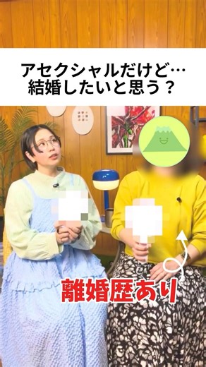 アセクシャルの結婚観・交際歴って？｜○×で回答！ #shorts