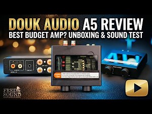 Douk Audio A5 TPA3255 Review | Powerful Class-D HiFi Stereo Amp with High-Pass Filter
