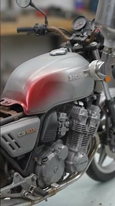 RUSTY Honda CBX1000 RESTORATION 🔥 | Satisfying Miniature Bike Restoration #shorts