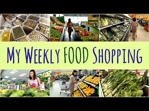 My Weekly FOOD Shopping (Healthy Grocery Guide)