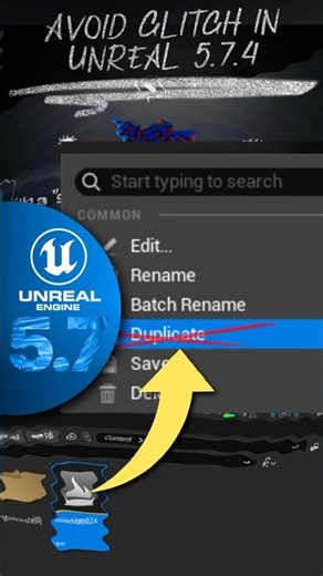 FIX for Unreal Engine 5.7.4 Freeze When Duplicating Motion Design Levels