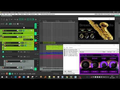 DVS Saxophone demonstration