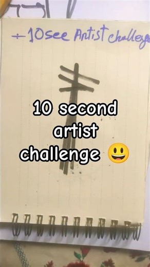 10-Second Artist Challenge 🎨 | Can I Finish a Drawing in Just 10 Seconds? #shorts