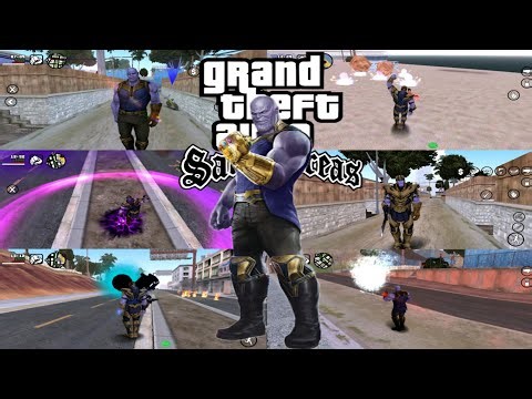 GTA SA Thanos Marver MODPACK ANDROID