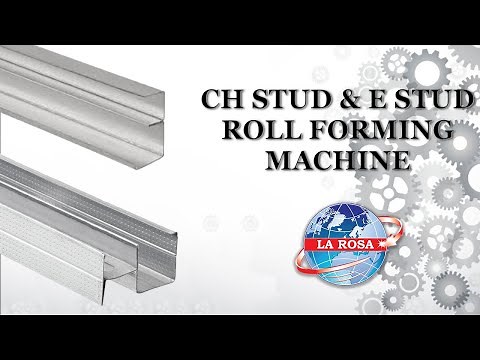 GTEC Shaftwall systems - CH STUD & E STUD ROLL FORMING MACHINE
