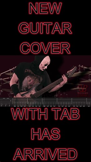 Black Veil Brides - Vindicate /New Guitar Cover/With Tab/Has Arrived SHORT2 #metalcover#guitarcover
