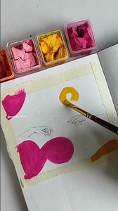 Vibrant Gouache Art on Cassta Sketchbook | Watch the Magic Unfold!#menorahcreatif #menorahsketchbook