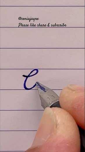 How to Write Capital C in Cursive | Cursive Alphabet Tutorial