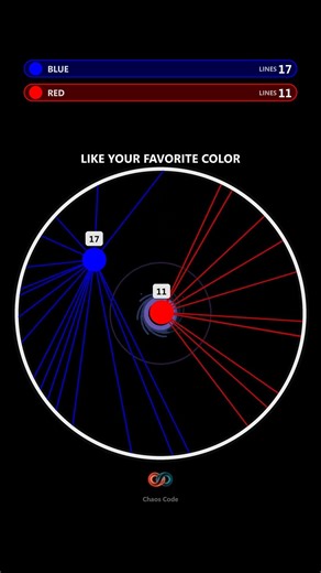 Red vs Blue First to 100 GETS INSANE 🏆 #simulation