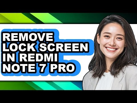 How to Remove Lock Screen in Redmi Note 7 Pro - Step by Step