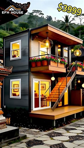 🏭🏡Two-Tier Dual-Wing Expansion Modules Create Multi-Level Commercial Spaces！