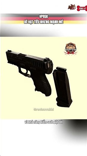 VP9SK - Súng Lục Nhỏ Gọn Của Heckler & Koch | Review Vũ Khí
