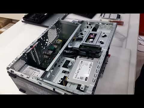 Lenovo Thinkcenter M70t ssd and memory upgrade and Windows 10 pro installation