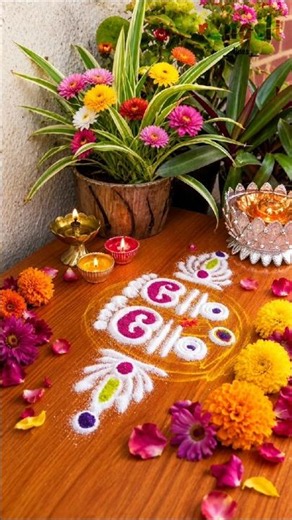 Easy Lakshmi Charan Rangoli Design |Beautiful Laxmi Pair Rangoli | Simple Daily Rangoli Step by Step