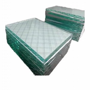 Custom Cut Wire Glass – 1/4" Safety Glass | FIRE RESISTENT - Etsy