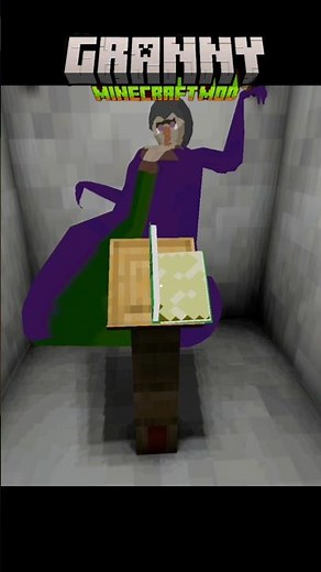 Granny Minecraft mod 😱 جراني مود الماين كرافت