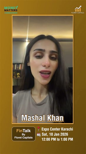 Live session on financial autonomy with Mashal, Faran Rizvi, and Sanie Khan.