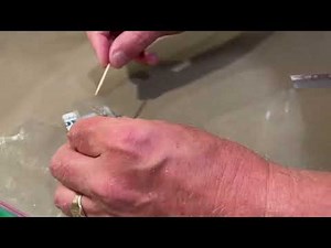 How to fix and color match a chip on a quartz countertop
