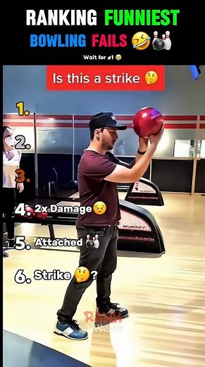 Funniest bowling fails 🎳😂