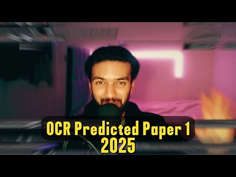 2025 OCR J277 GCSE Computer Science Predicted Paper 1 Walkthrough