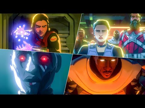 Every Action Scenes + The Ending of MARVEL ZOMBIES Episode 1