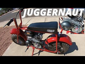 Juggernaut driver road test / Coleman CT200U minibike / top speed