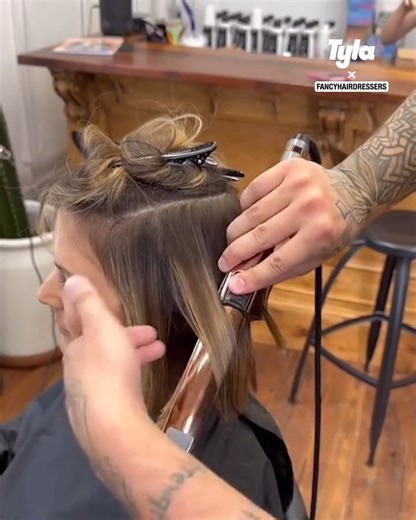 2.1M views · 2.8K reactions | This method is perfect for the illusion of volume, especially for finer hair!  | GOODLAD | Facebook