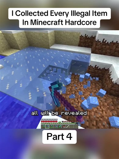 Collecting Every Illegal Item in Minecraft Hardcore