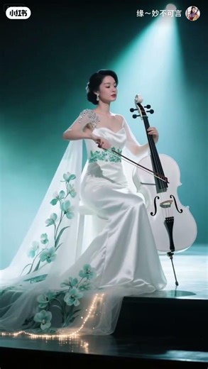 Beautiful Musical Instrument Chinese Lady Player
