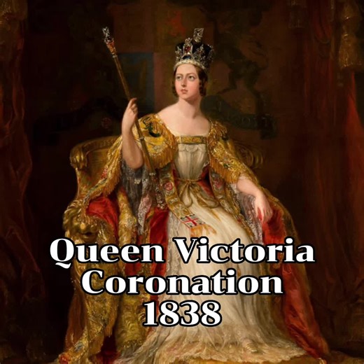 The Coronation of Queen Victoria - 28 June 1838 #queenvictoria #queenvictoriacoronation #coronation