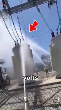 The Water That Doesn't Electrocute: Cleaning Live 100,000V!