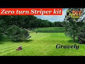 Gravely Zero turn Striper kit - 1st time use