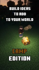 you need to try those camps #minecraft #minecraftbuilding #minecraftideas