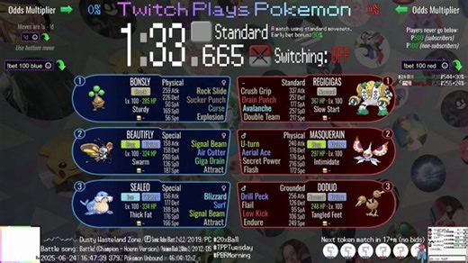 Twitch Plays Pokemon (Enter buttons via chat!!!)