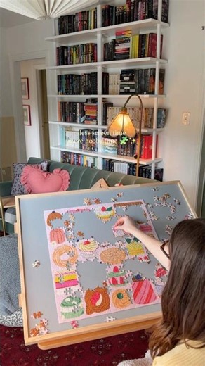 Embracing more analog hobbies with puzzles ✨🧩 #all4jigpartner #puzzle