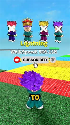 Thanos playing Speed Challenge Roblox 🥶 | Xdemonrblx